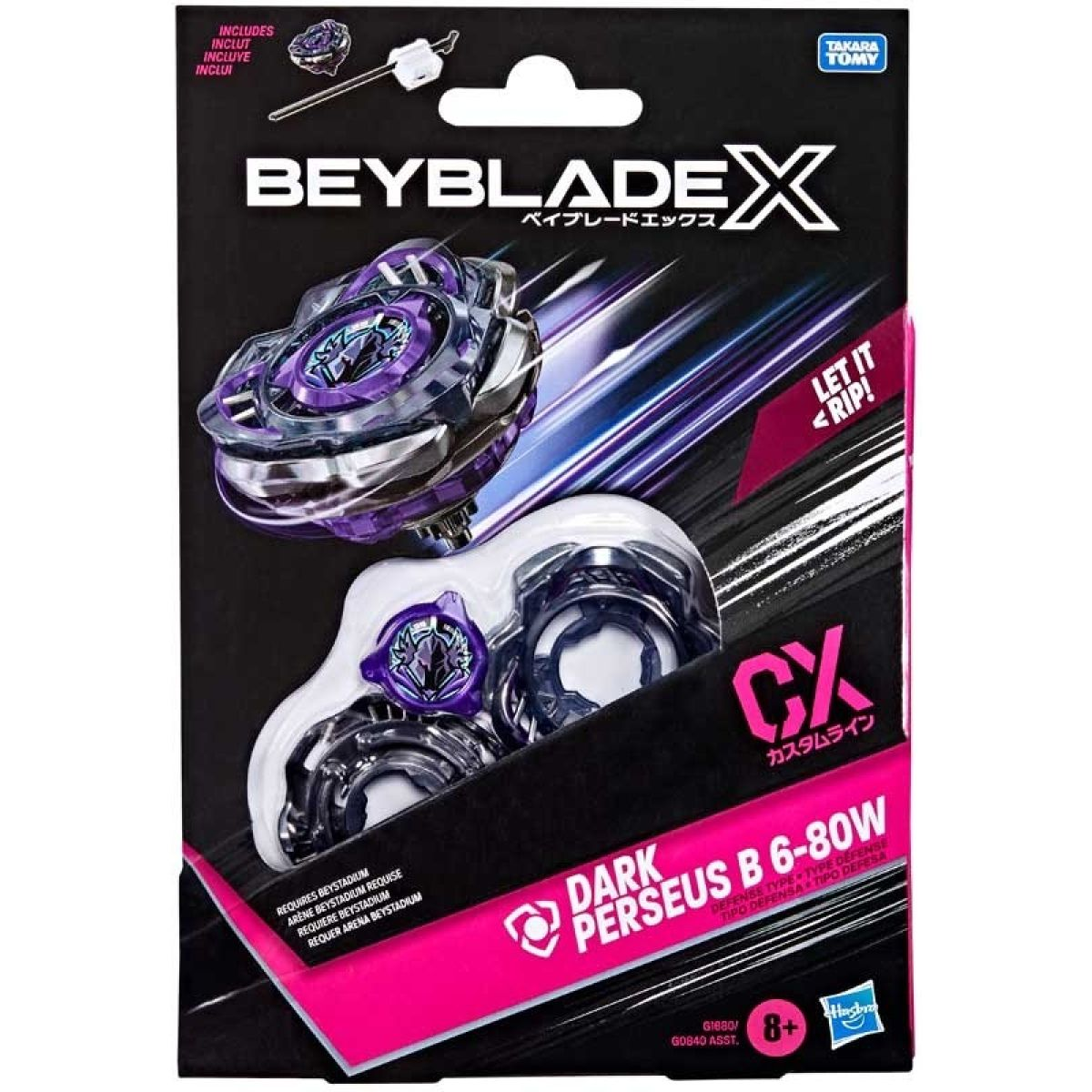 Beyblade - X - Starter Pack Top Dark Perseus