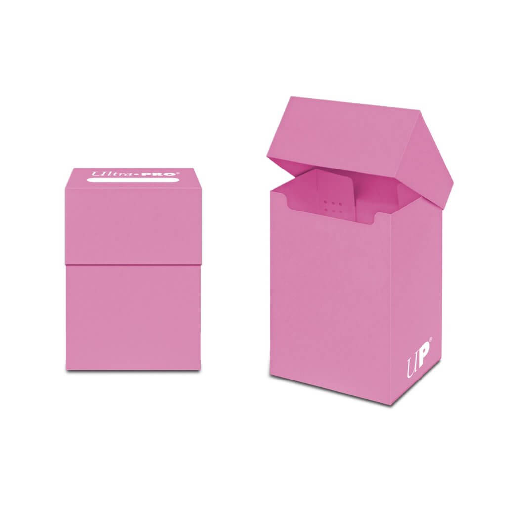 Ultra PRO Deck Box - Solid Pink 80+