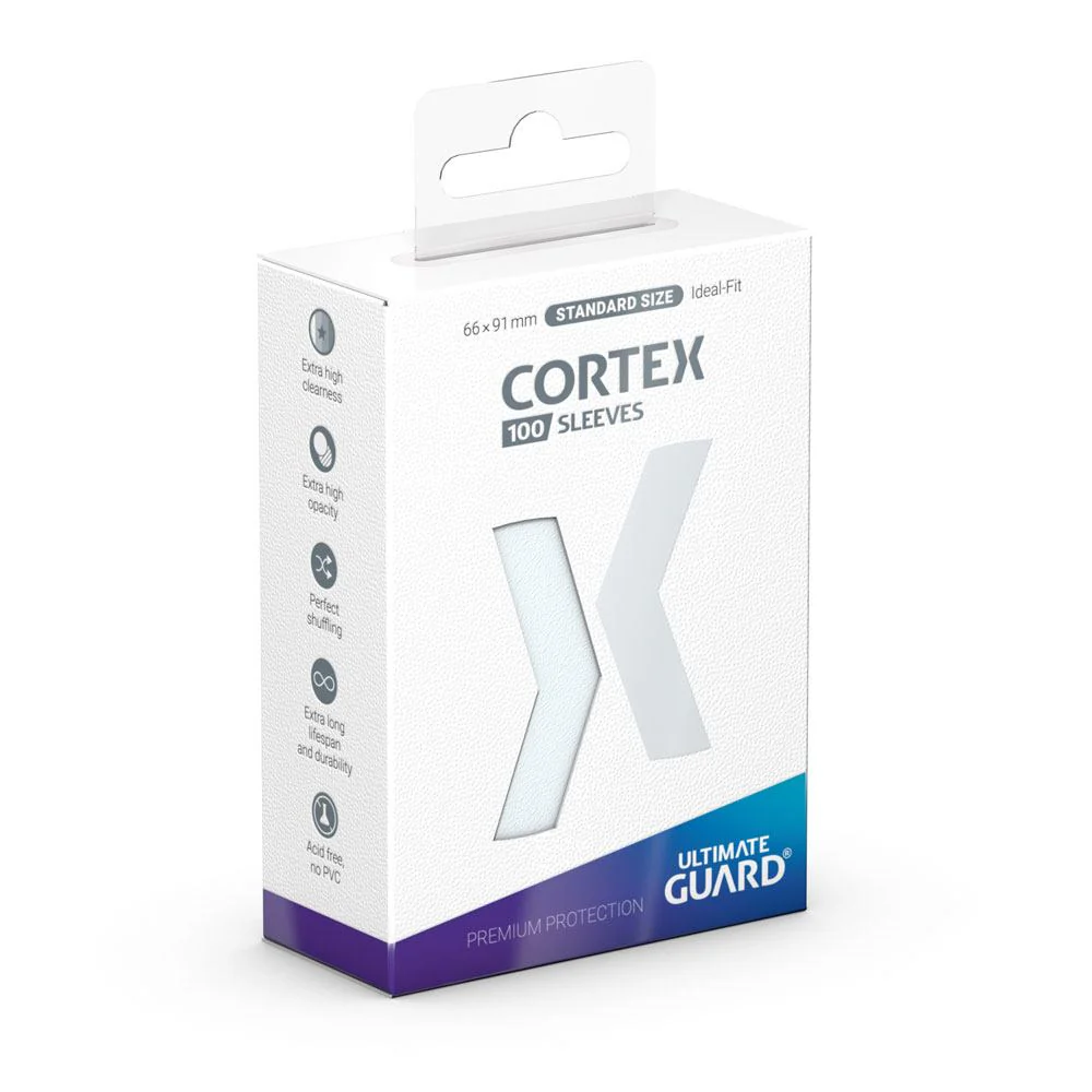 Ultimate Guard Cortex Sleeves 100ct - Glossy Transparent