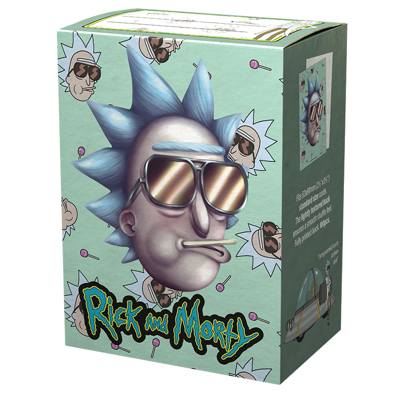 Dragon Shield: Sleeves (100ct) Brushed Art - Cool Rick