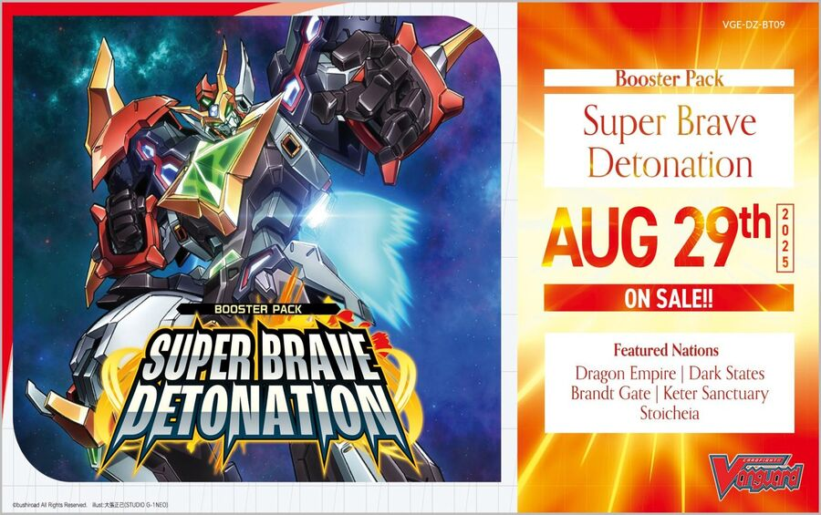 [Vanguard] DZ-BT09 Super Brave Detonation - Booster Box