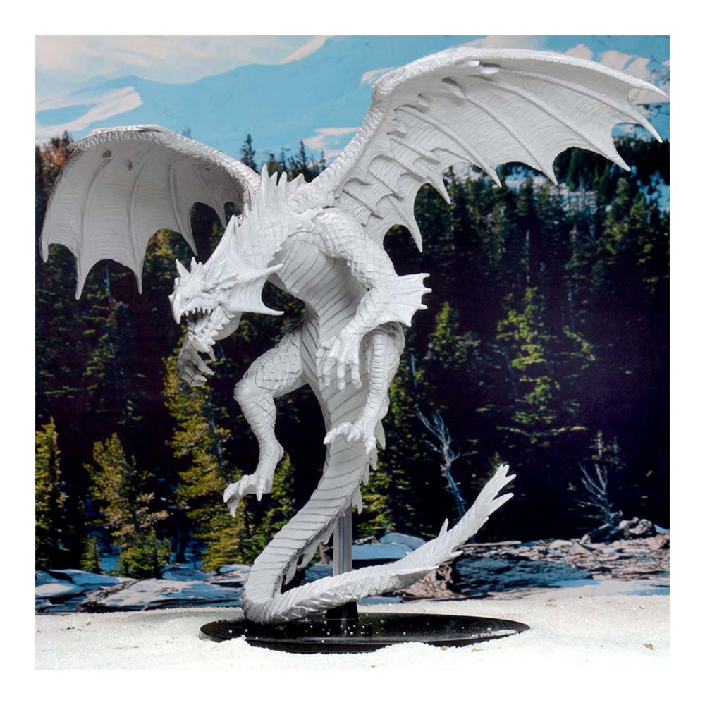 Pathfinder Battles Deep Cuts – Gargantuan White Dragon