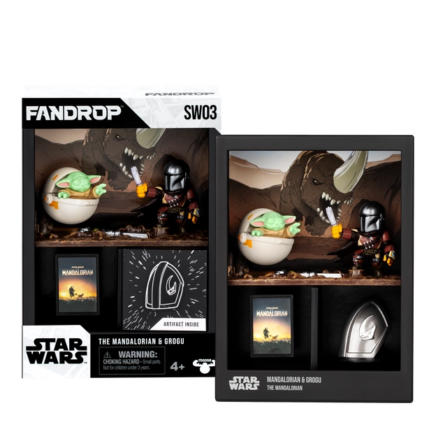 Fandrop Star Wars Diorama - The Mandalorian & Grogu