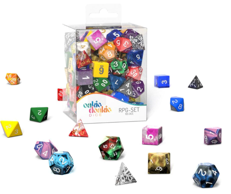 Oakie Doakie Dice - Loose RPG Dice
