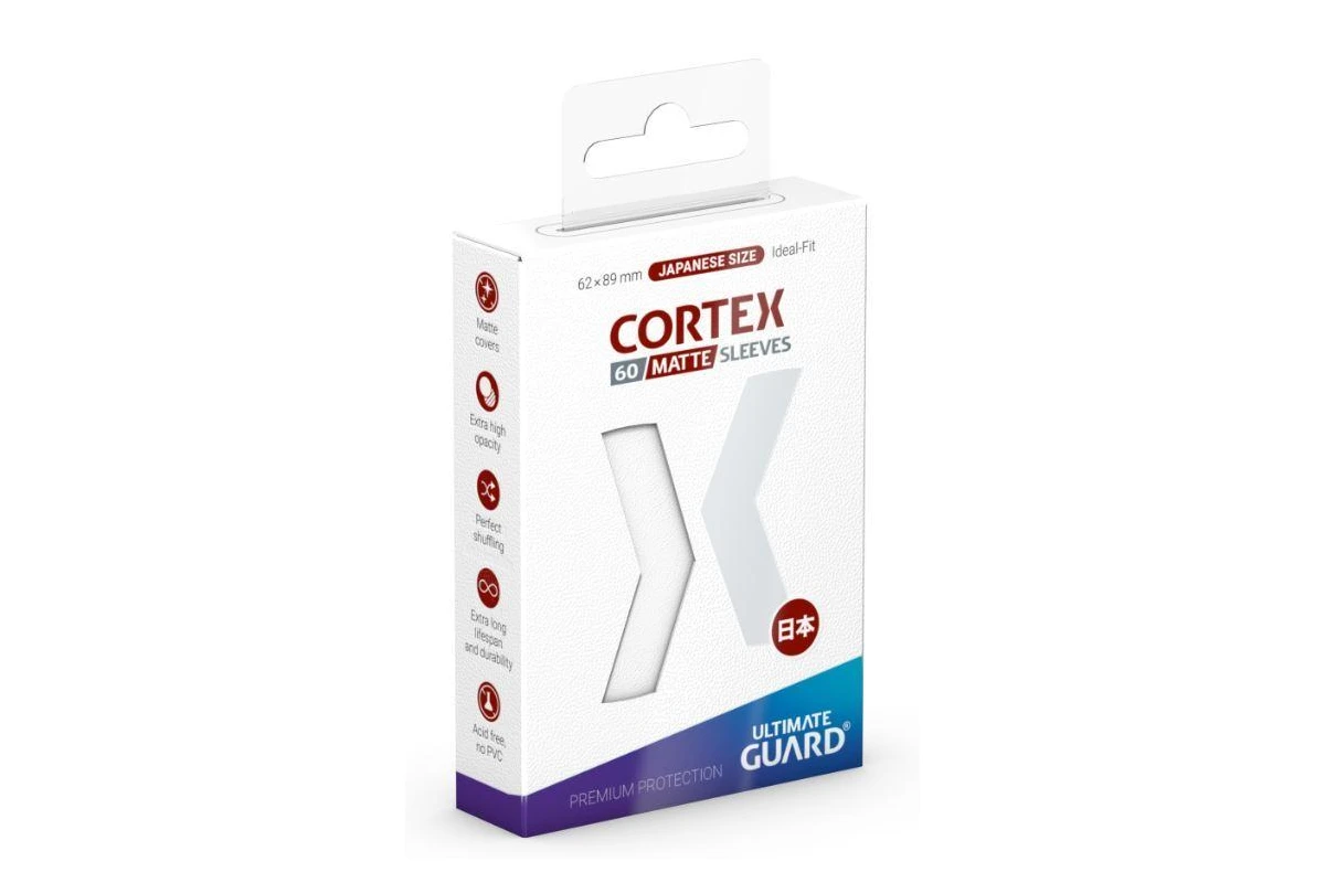 Ultimate Guard Cortex Japanese Sleeves 60ct - Matte White