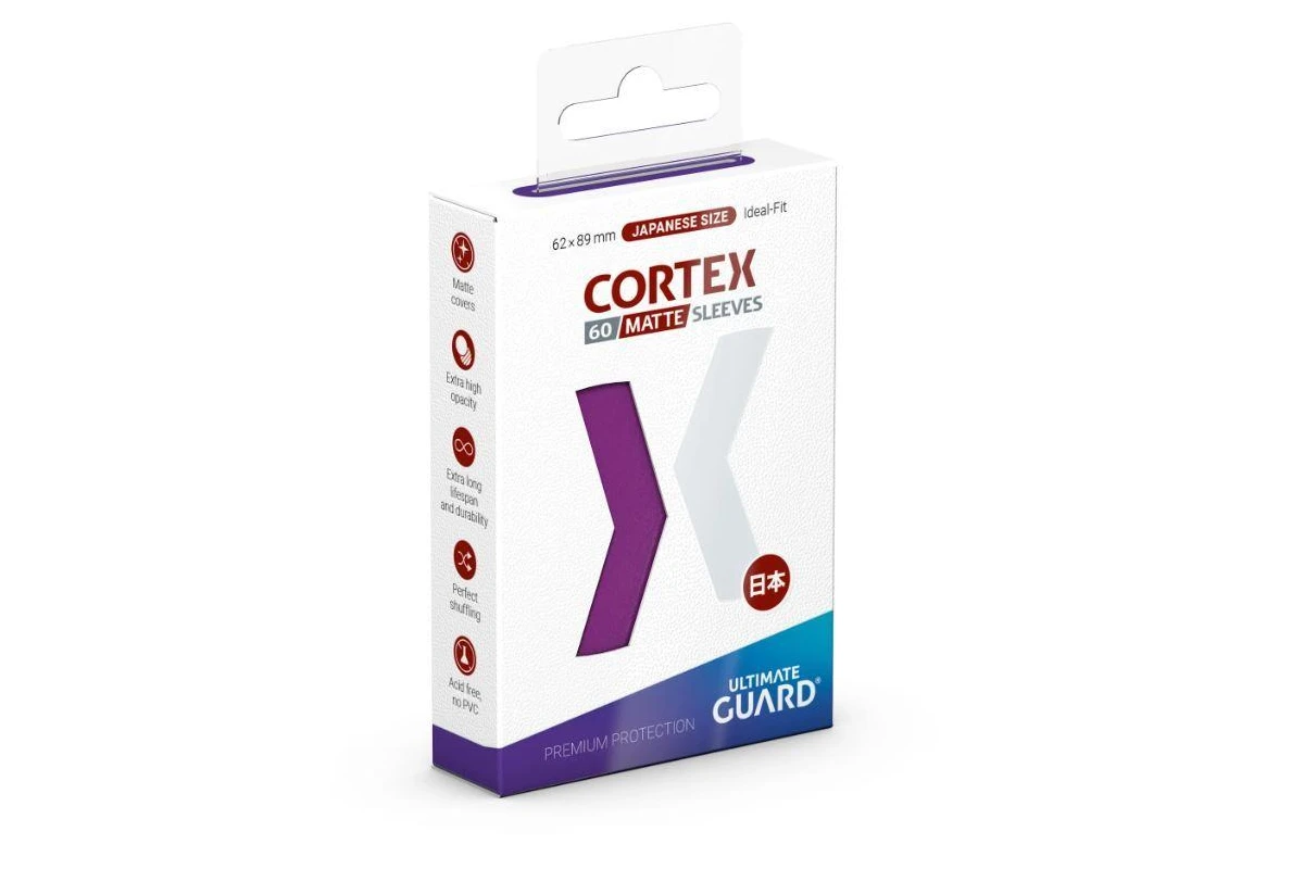 Ultimate Guard Cortex Japanese Sleeves 60ct - Matte Purple