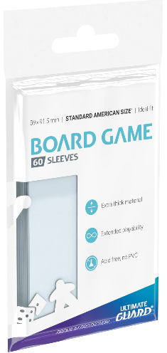 Ultimate Guard Board Game Sleeves - Standard American Sized