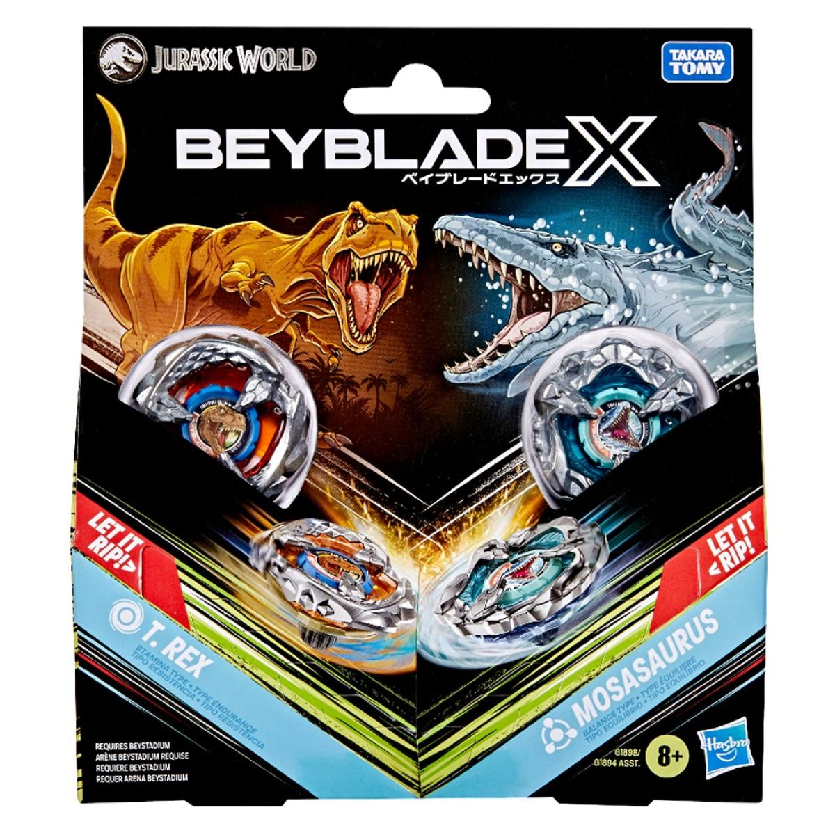 Beyblade - X - Dual T. Rex & Mosasaurus