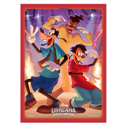 Disney Lorcana: Fabled Goofy & Max Powerline Sleeves