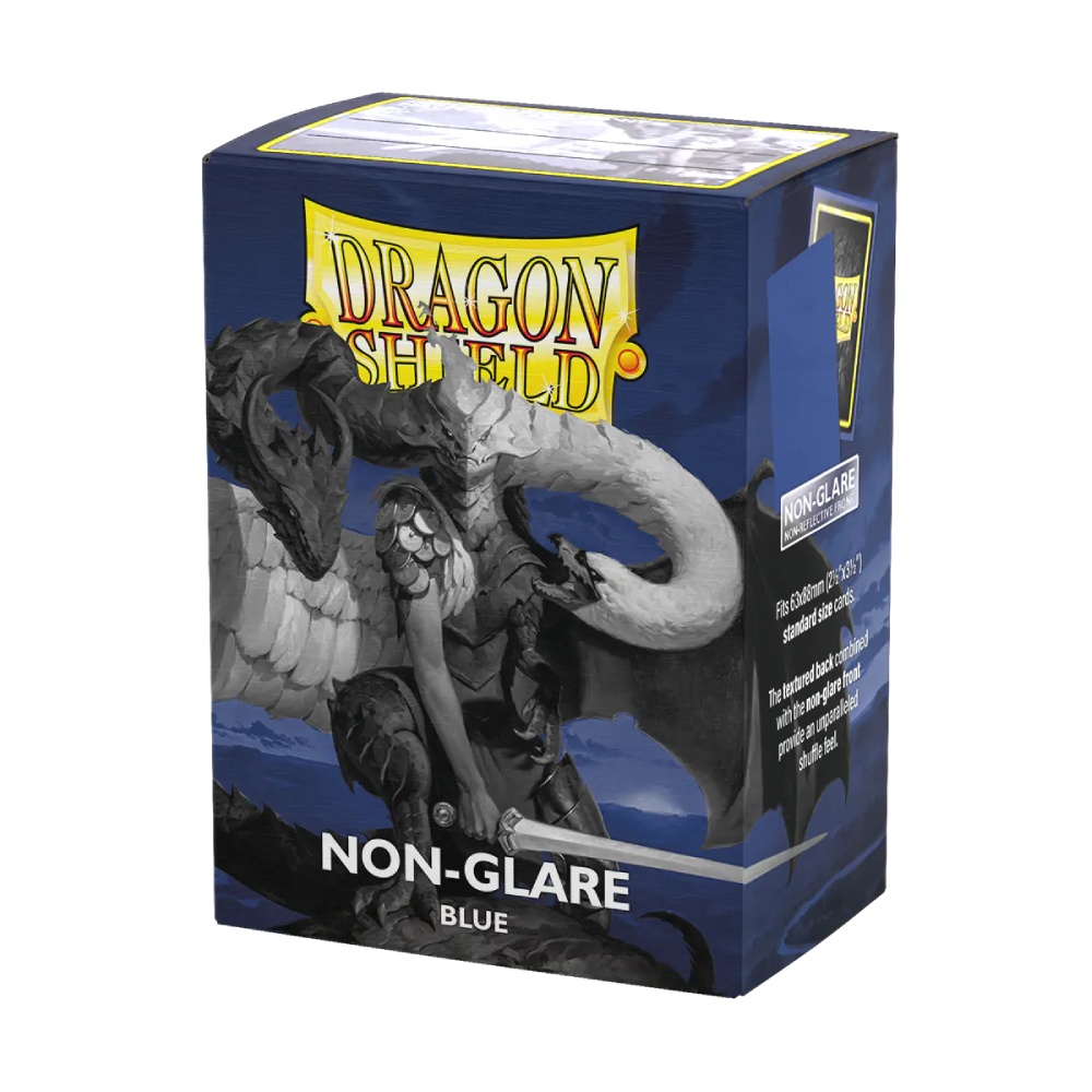 Dragon Shield: Sleeves (100ct) – Matte Non-Glare - Blue