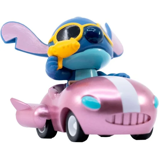 YuMe Zoom Hero Disney Stitch - Pink Rocket Car