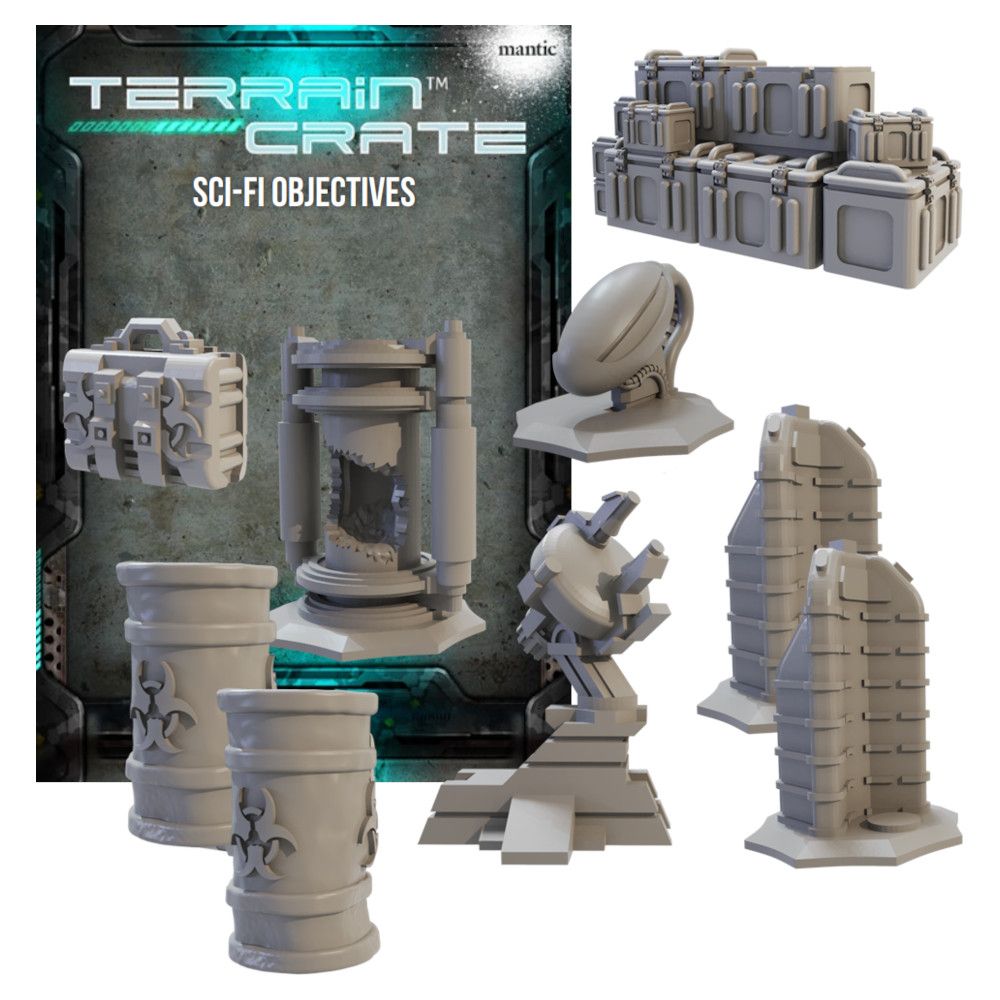 TerrainCrate - SciFi Objectives