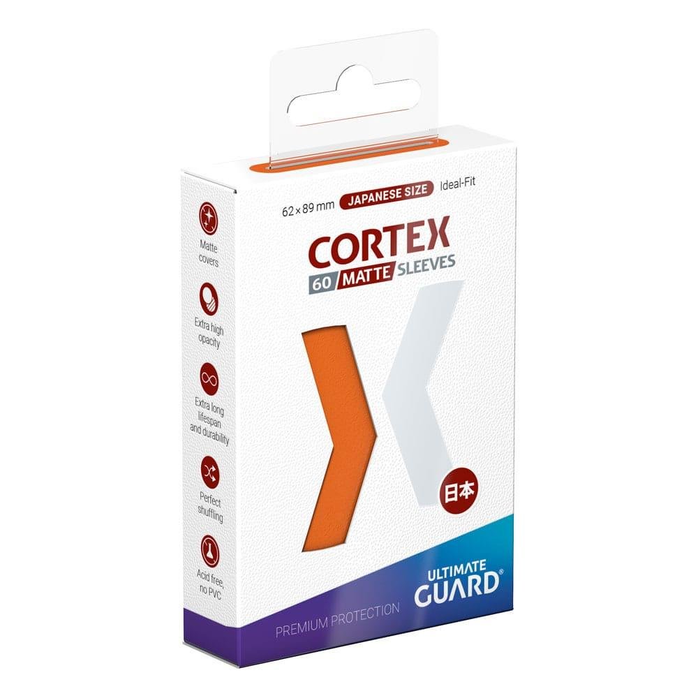 Ultimate Guard Cortex Japanese Sleeves 60ct - Matte Orange