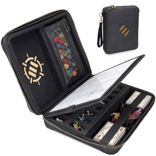 Enhance Tabletop RPG Organizer Case - Black