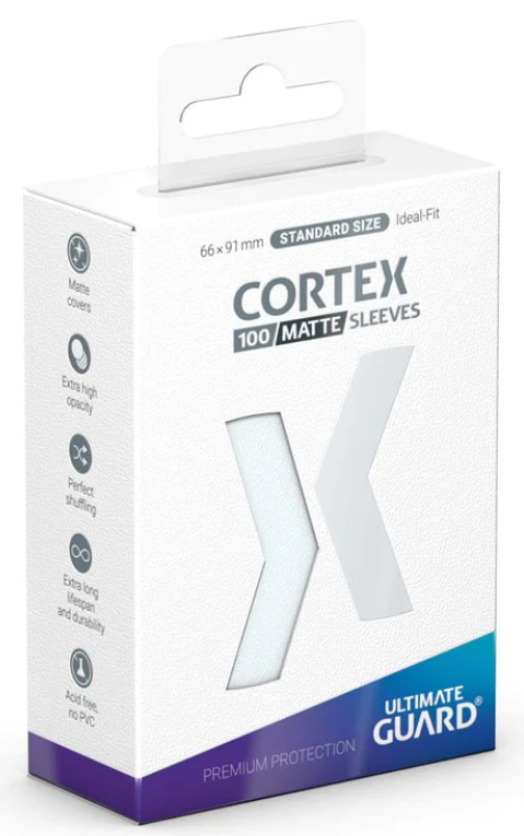 Ultimate Guard Cortex Sleeves 100ct - Matte Transparent