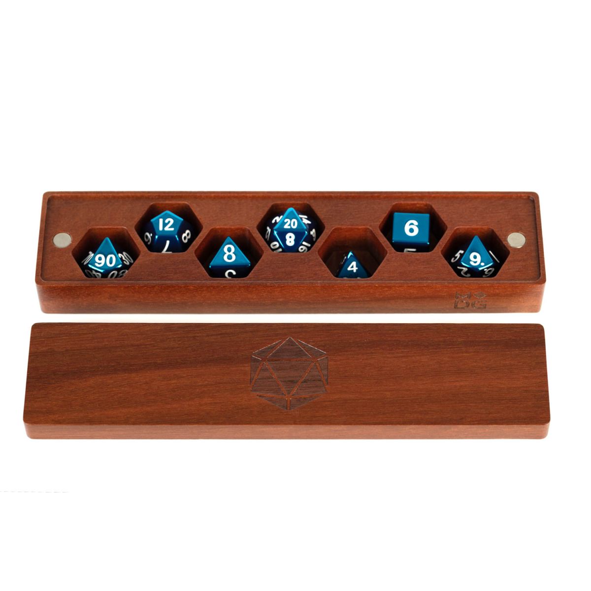 Fanroll: Premium Wood Dice Vault: Purple Heart