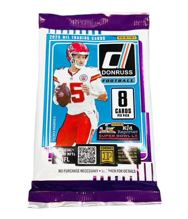 2025 Panini Donruss Football NFL Retail Booster Pack