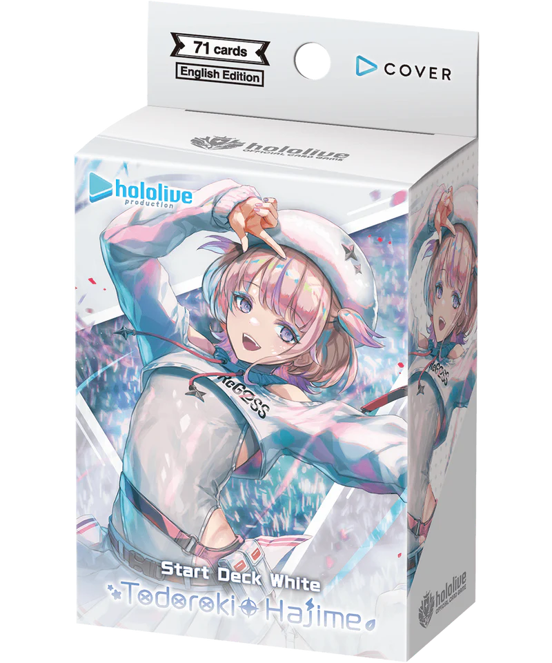 [hololive OFFICIAL CARD GAME] Todoroki Hajime Starter Deck White