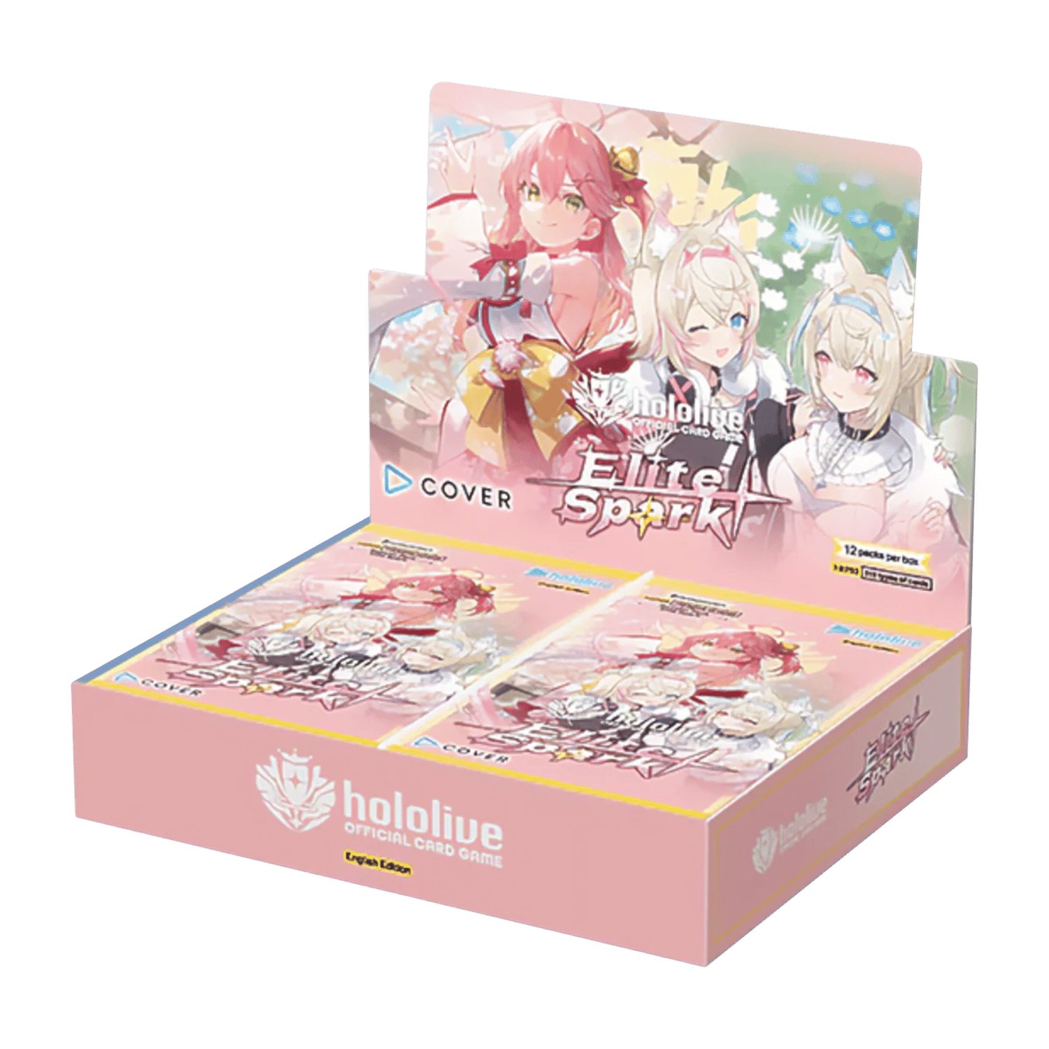 [hololive OFFICIAL CARD GAME] hBP03e Elite Spark - Booster Box