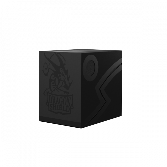 Dragon Shield: Double Deck Shell - Shadow Black