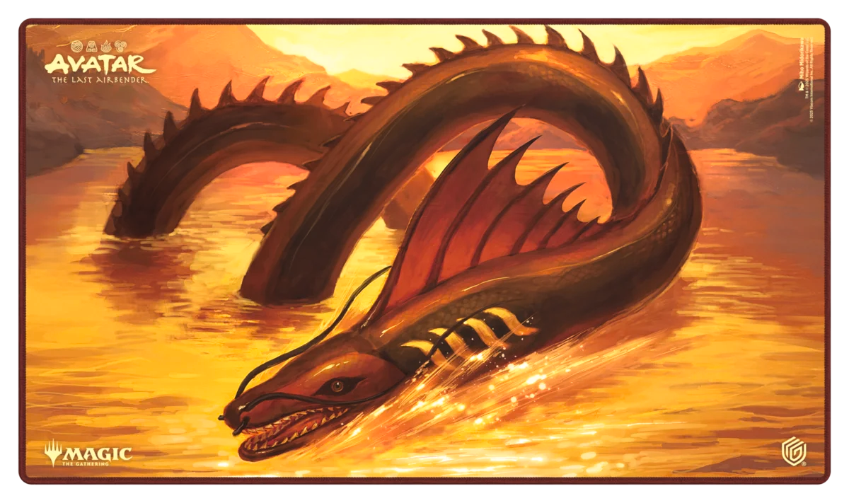 Playmat Magic: The Gathering | Avatar: The Last Airbender - The Unagi of Kyoshi Island