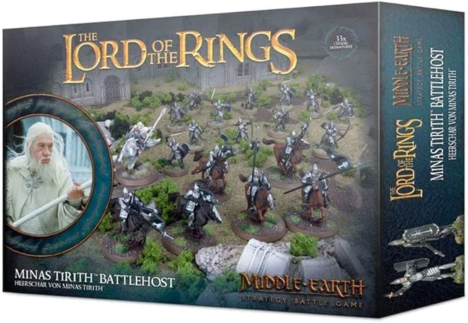 Middle-earth Strategy Battle Game Lord of The Rings Minas Tirith Battlehost