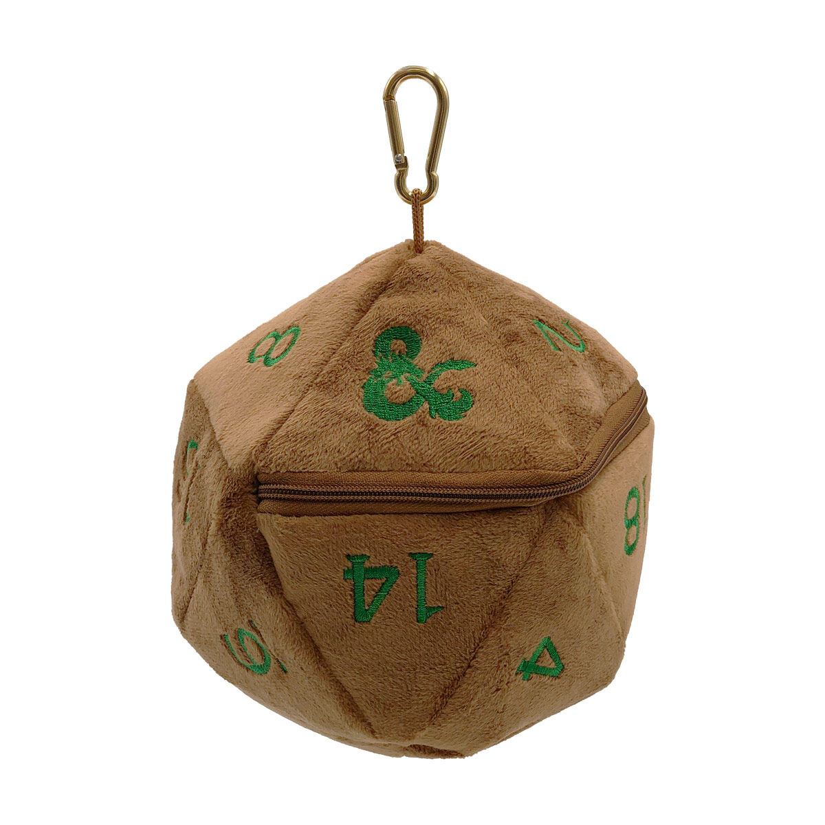 Ultra PRO: D&D D20 Plush Feywild Copper and Green Dice Bag