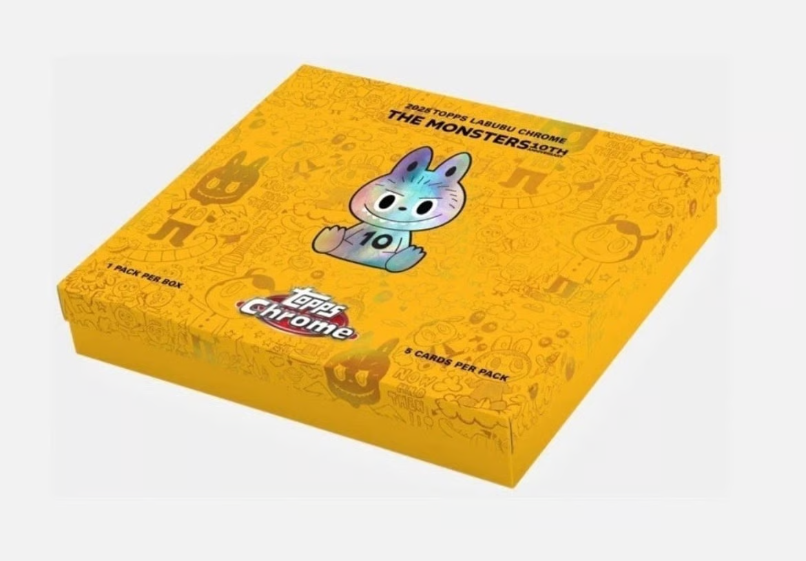 Topps Labubu Chrome 10th Anniversary Box