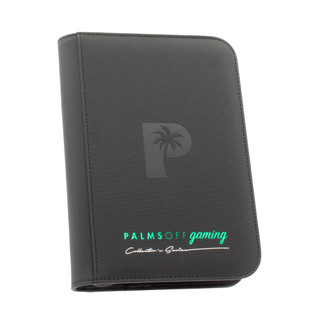 Palms Off Collector's Series 4 Pocket Zip Binder - Black