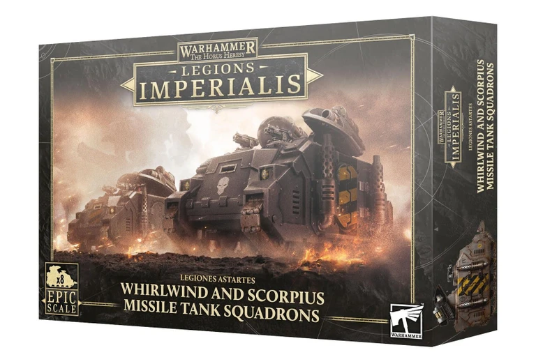 Legions Imperialis: Whirlwind and Scorpius Missile Tank Squadrons