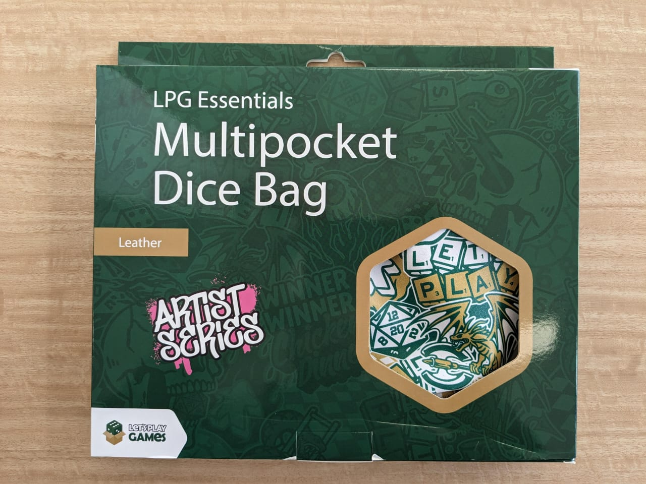 LPG Multipocket Dice Bag Leather - Artist Series: Cara