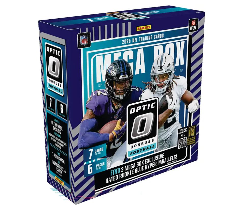 2025 Panini Donruss Optic Football Mega Box