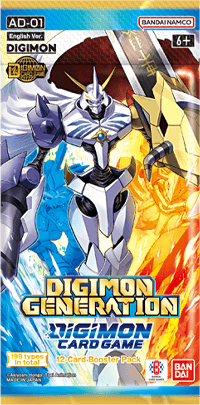 Digimon Card Game: Booster Pack Digimon Generation [AD-01]