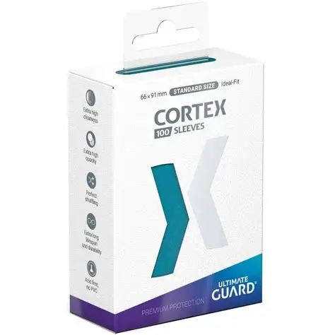 Ultimate Guard Cortex Sleeves 100ct - Glossy Petrol