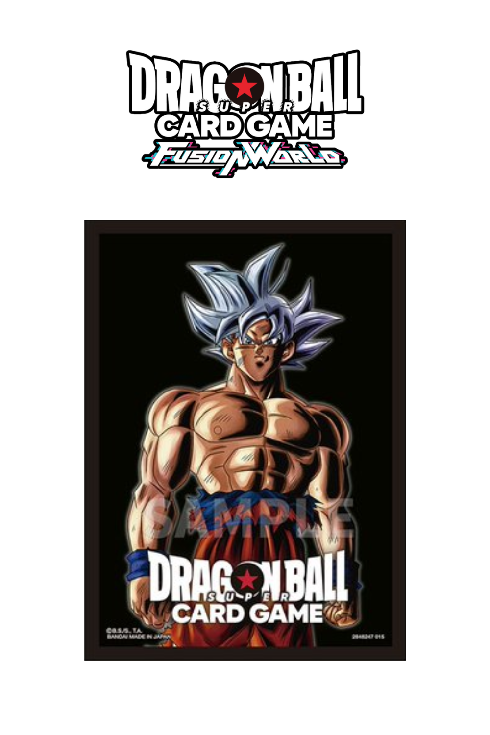 Dragon Ball Super Card Game: Fusion World – Official Card Sleeves - Son Goku