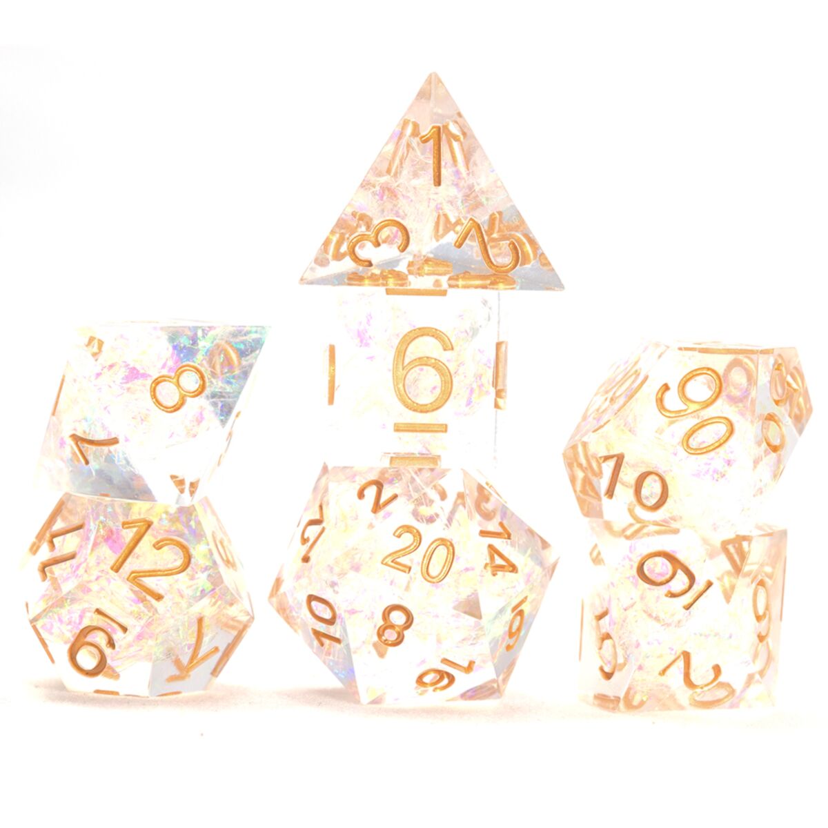 Sirius Dice -  Sharp Crystal Fairy - Dice Set 7
