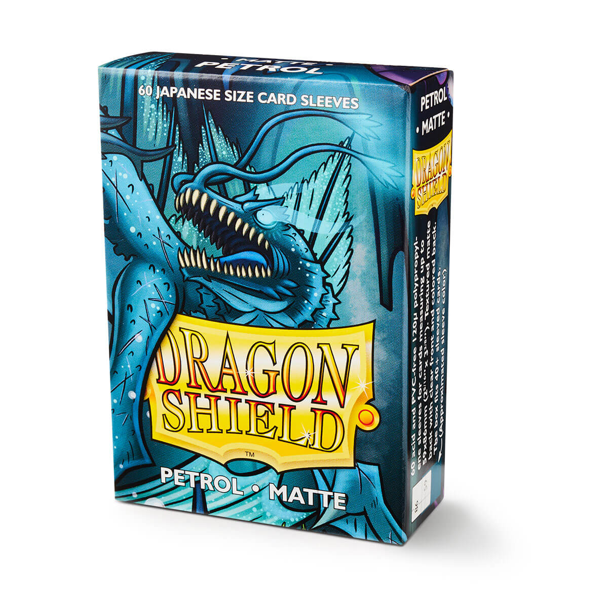 Dragon Shield: Sleeves (60ct) Matte - Petrol (Japanese)