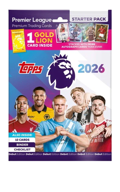 Topps 2026 Premier League - Starter Pack!