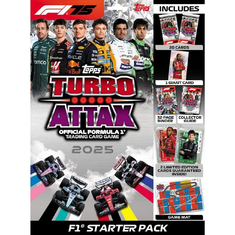 F1 Turbo Attax 2025 - Starter Pack