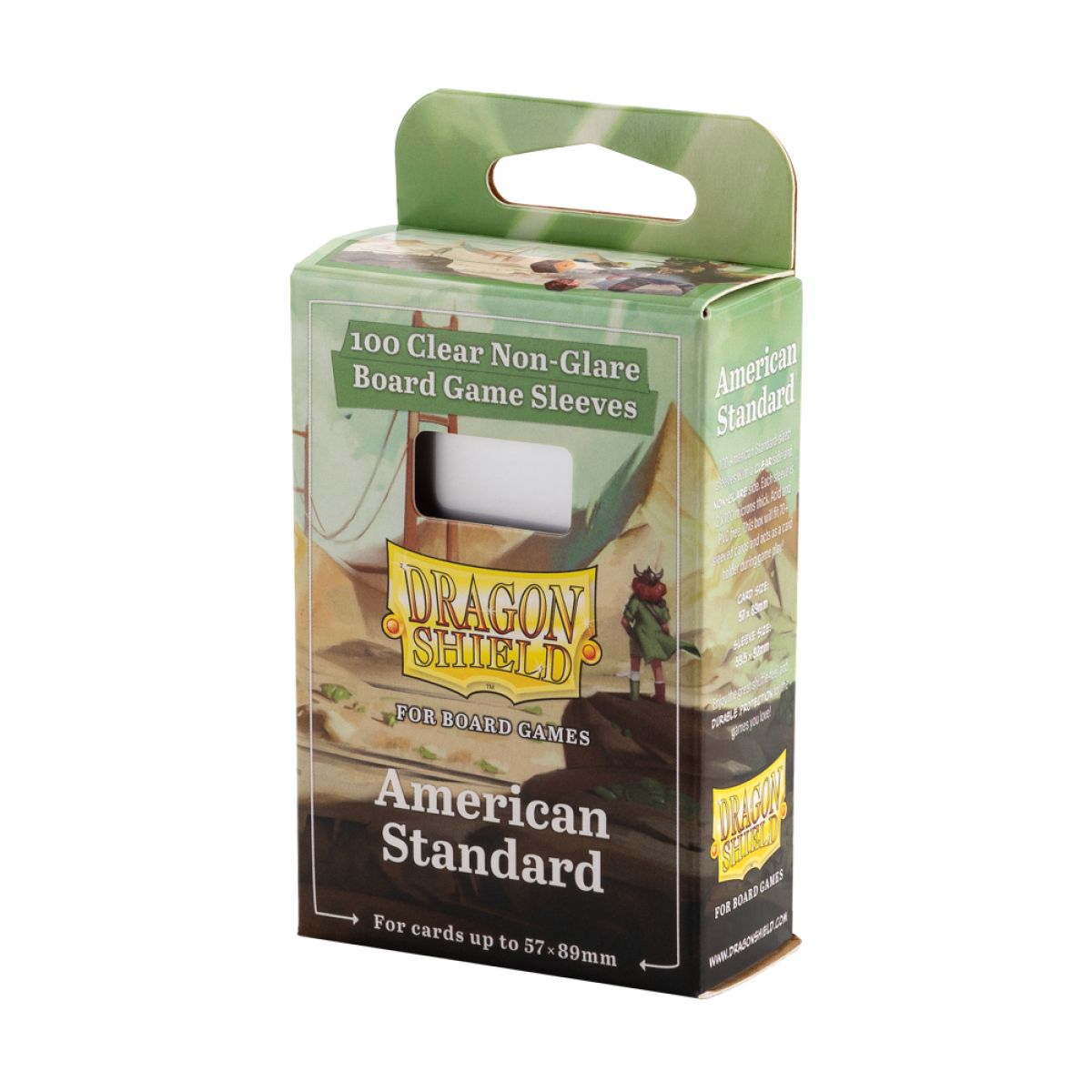 Board Game Sleeves: Clear/NonGlare – American Standard