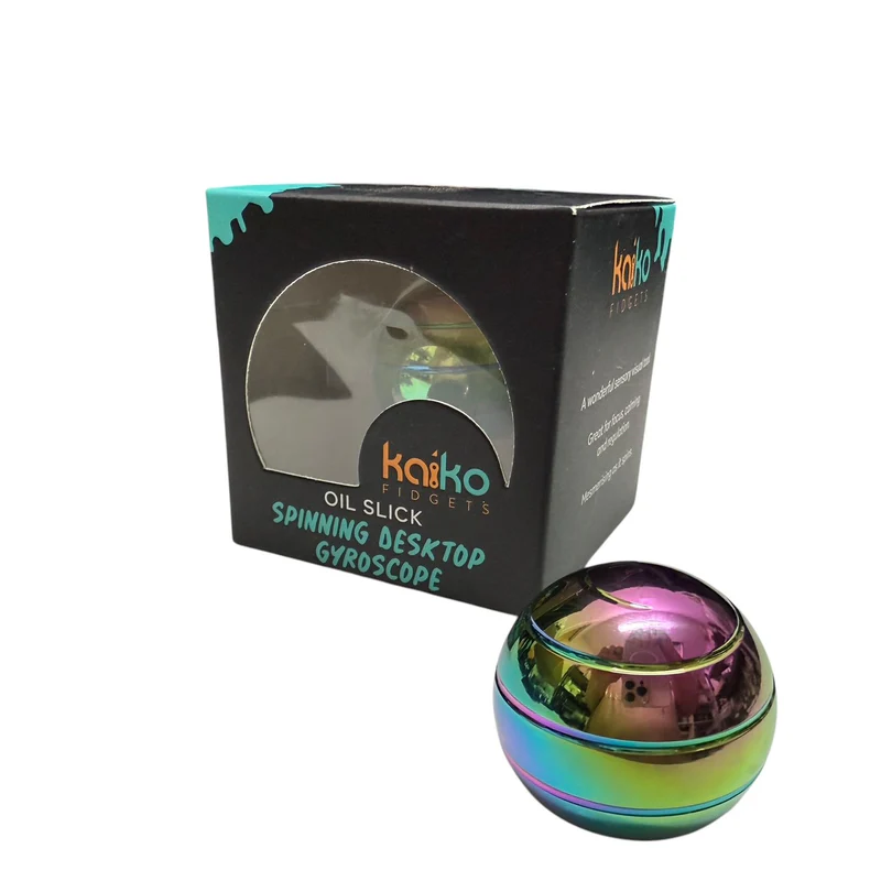 Gyroscope Spinning Desktop Fidget 70gm - Oi Slick