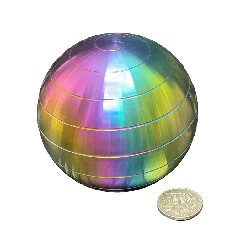 Mega Oil Slick Gyroscope