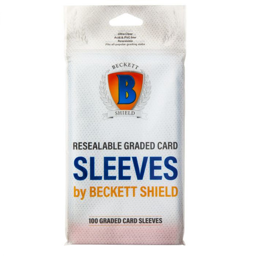 Beckett Shield Resealable Graded Card Sleeves (100pc)