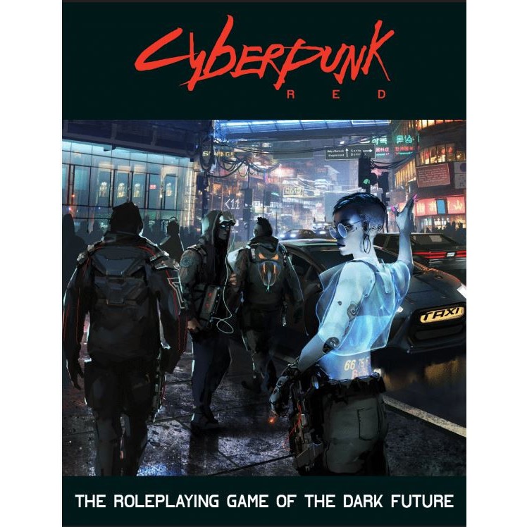 Cyberpunk RED RPG Core rulebook