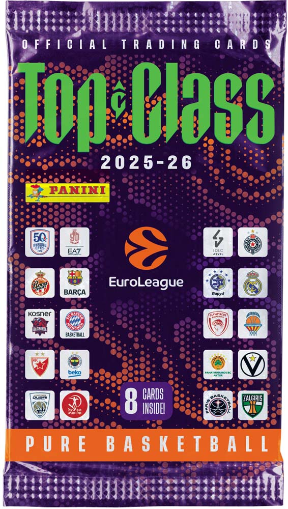 Panini EURO LEAGUE Top Class 2026 Basketball Trading Cards