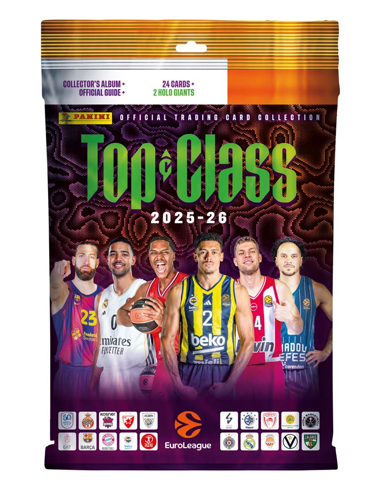 Panini EURO LEAGUE Top Class 2026 Basketball Starter Pack