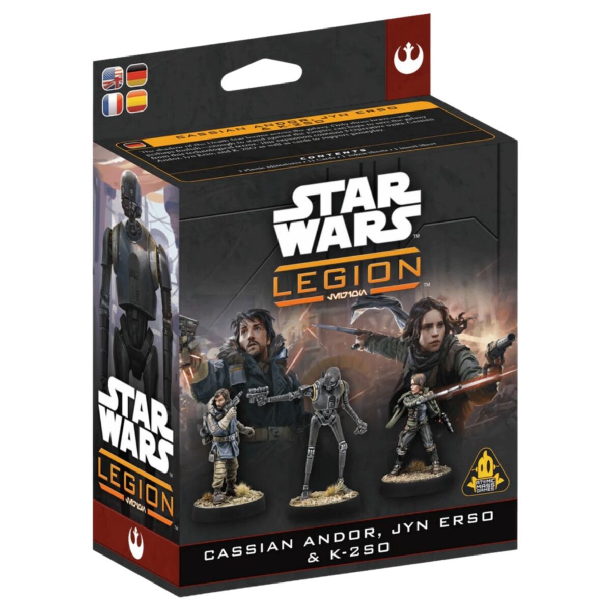 Star Wars: Legion – Cassian Andor, Jun Erso & K-2SO (New Edition)