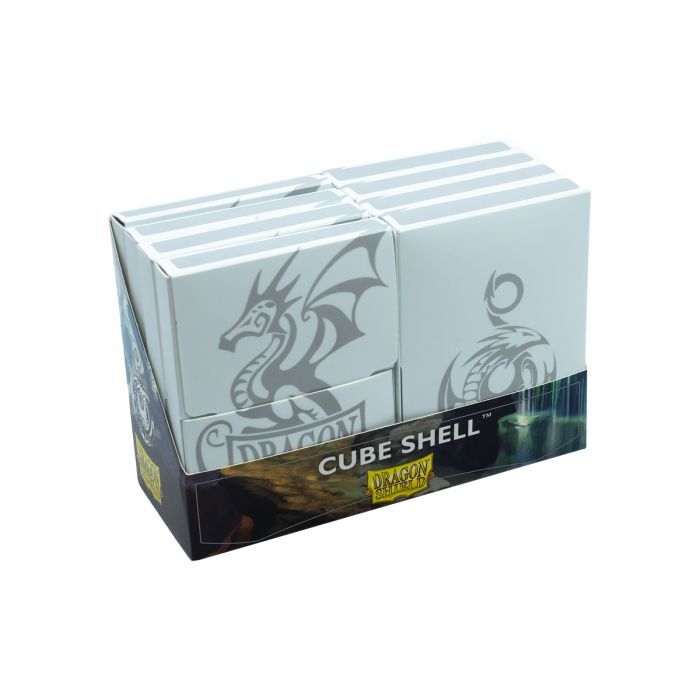Dragon Shield: Cube Shell (8ct) - White