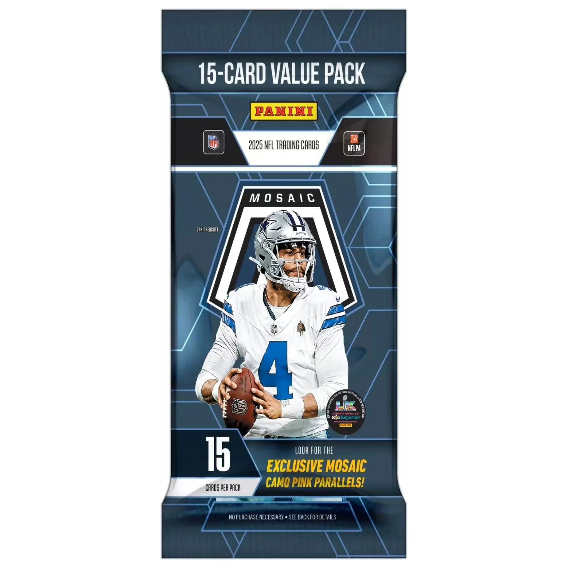 Panini Mosaic 2025 NFL Football Fat Pack