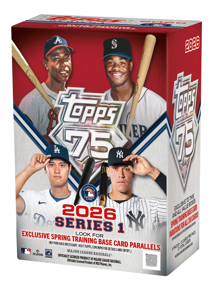 Topps 2026 Baseball Series 1 Value Box